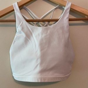 Lululemon Free To Be Wild High Neck Bra White